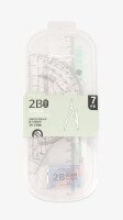 Купити Готовальня 7 предметів F-212 М'ятний Артикул: 2000999409813 Фото мініатюра № 2