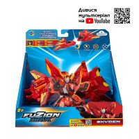 Игровой набор самолетов – трансформеров FUZION MAX – СКАЙДЕН 54001 Разноцветный (6900006615199)  Фото №4