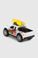 Игрушка машина Внедорожник с лодкой АВТОПРОМ AP7435 Белый (2000990643063)  Фото №0