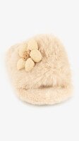 Купить Тапочки для девочки SCARRHETT 1578 30-31 Бежевый Артикул: 2000999326271 Миниатюра фотографии № 6