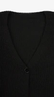 Кардиган однотонный женский 1025 One Size Черный  Фото №0