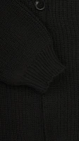 Кардиган однотонный женский 1025 One Size Черный  Фото №1