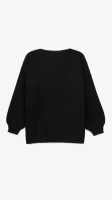 Кардиган однотонный женский 1025 One Size Черный  Фото №2