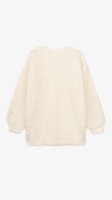 Кардиган однотонный женский 1025 One Size Молочный  Фото №2