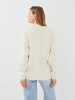 Купить Кардиган однотонный женский GENUA G01109-0004 L/XL Молочный Артикул: 2000999550430 Миниатюра фотографии № 4
