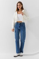 Кардиган однотонный женский Park karon 8386 One Size Белый  Фото №1