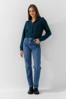 Кардиган однотонный женский Park karon 8386 One Size Зеленый  Фото №0
