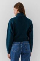 Кардиган однотонный женский Park karon 8386 One Size Зеленый  Фото №3