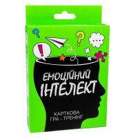 Карточная игра Эмоциональный интеллект развлекательная тренинг на украинском языке Strateg 30237 (4823113818814)  Фото №1