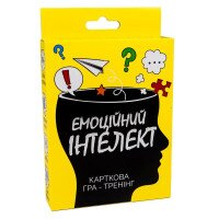 Карточная игра Эмоциональный интеллект развлекательная тренинг на украинском языке Strateg 30237 (4823113818814)  Фото №0