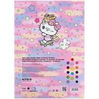 Папір кольоровий &quot;Hello Kitty&quot; Kite HK24-250 15 арк. (4063276184610)(SC)  Фото №2
