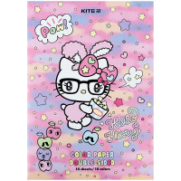 Папір кольоровий &quot;Hello Kitty&quot; Kite HK24-250 15 арк. (4063276184610)(SC)