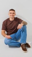 Купить Кеды мужские GENUA 371/03-8 40 Коричневый Артикул: 2000999513657 Миниатюра фотографии № 3