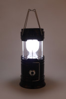 Кемпинговый LED фонарь, Черный MH-5800T с USB аккумуляторный с солнечной панелью MH-5800T (2000989474265)  Фото №3