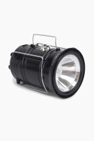 Кемпинговый LED фонарь, Черный MH-5800T с USB аккумуляторный с солнечной панелью MH-5800T (2000989474265)  Фото №5