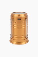 Кемпинговый LED фонарь,Золотой MH-5800T с USB аккумуляторный с солнечной панелью MH-5800T (2000989474319)  Фото №1