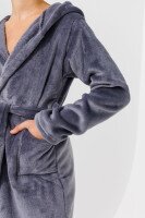 Халат для мальчика Fleri 6007 176 см Серый  Фото №1