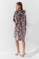 Халат женский Barwa 336 звездочки S/XL Капучино  Фото №4