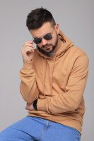 Худі чоловічий Demos DMS005 baza S Бежевий (2000989425656D)  Фото №7