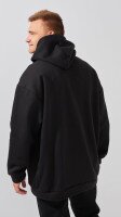 Худи однотонный мужской Demos 220 baza 3XL Черный  Фото №3