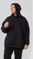 Худи однотонный мужской Demos 220 baza 3XL Черный  Фото №1