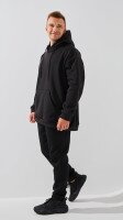 Худи однотонный мужской Demos 220 baza 3XL Черный  Фото №2