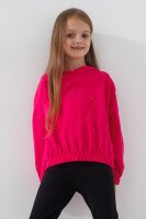 Худи однотонный для девочки First Kids 11003 110 см Малиновый (2000990710550D)