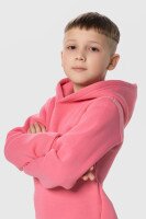 Худи однотонный детский First Kids 3164 134 см Розовый (2000990057297W)  Фото №7