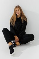 Худи однотонный женский 839 S Черный  Фото №0