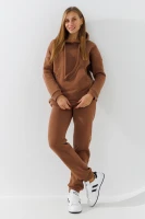 Худи однотонный женский 839 XL Кофейный  Фото №0