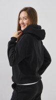 Купити Худі однотонний жіночий LAWA WBC02435 XS Чорний Артикул: 2000990770806 Фото мініатюра № 5