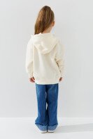Худі з принтом для дівчинки Kai-Kai 99831 110 см Молочний (2000990108234W)  Фото №3