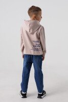 Худі з принтом для хлопчика Deniz 0502 116 см Бежевий (2000990438683D)  Фото №5