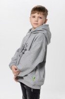 Худі з принтом для хлопчика XZKAMI 23805 110 см Сірий (2000990106650W)  Фото №1