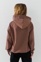 Худи с принтом унисекс Lizi 277 146 см Кофейный  Фото №6