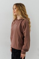 Худи с принтом унисекс Lizi 277 146 см Кофейный  Фото №5