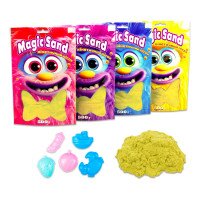Купить Кинетический песок Strateg Magic sand в пакете 500 г 39403-5 Желтый Артикул: 4823113865184 Миниатюра фотографии № 1
