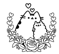 Книга &quot;Минираскраска Pusheen&quot; 1722 Разноцветный  Фото №0