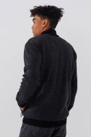 Кофта однотонная мужская Stendo 68235 2XL Черный (2000990727213W)  Фото №4