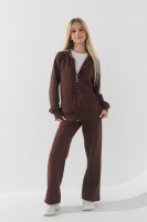 Кофта однотонна для дівчинки ADK 2983 146 см Коричневий (2000990721532W)  Фото №0