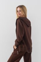 Кофта однотонна для дівчинки ADK 2983 146 см Коричневий (2000990721532W)  Фото №3