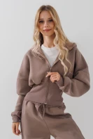 Кофта однотонная для девочки Benini 241148 146 см Кофейный (2000990715272W)  Фото №1