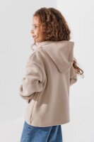 Кофта однотонная для девочки Lizi 24860 92 см Бежевый  Фото №2