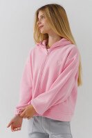Кофта однотонная для девочки Lizi 24865 116 см Розовый  Фото №1