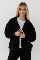 Кофта однотонна для хлопчика Lizi 24870 146 см Чорний