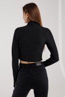 Кофта однотонная женская Noa Noa 9979 S Черный  Фото №3