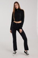 Кофта однотонная женская Noa Noa 9979 S Черный  Фото №4