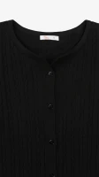 Кофта однотонная женская On me 024 M Черный  Фото №0