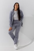 Кофта однотонная женская On me 702-K 48 Светло-серый  Фото №0