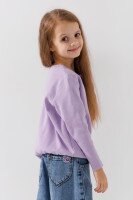 Кофта однотонная для девочки Hees HS04 92 см Сиреневый (2000989915317D)  Фото №2